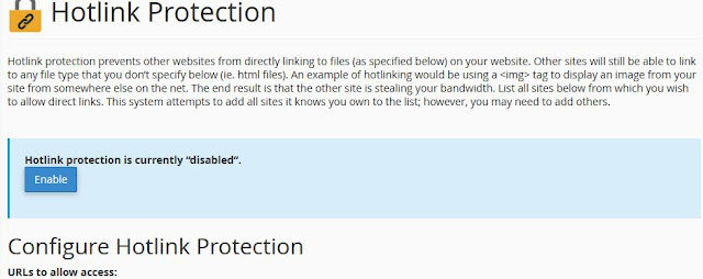 Hotlink Protection