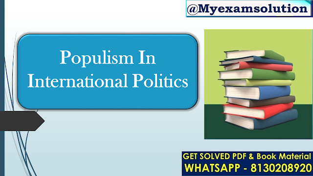 What are the potential impacts of the rising trend of populism in international politics