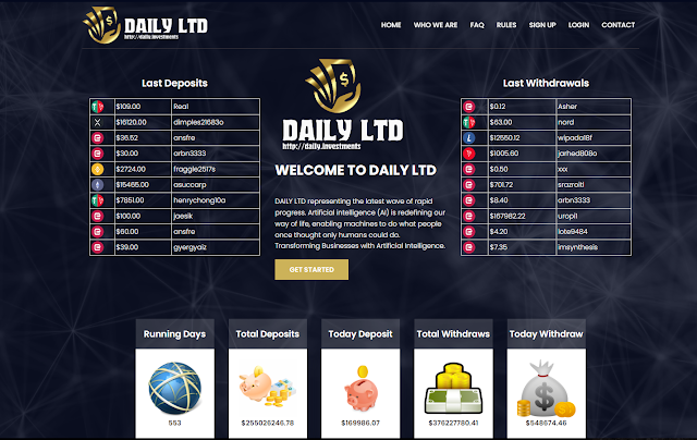 Daily Investments Reviews | Get 21% - 200% daily for 5 days | Top Daily paying Hyip 2023