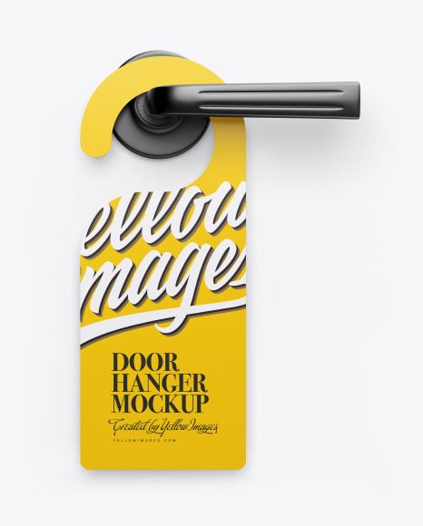 Download Door Hanger Mockup Set PSD Templates - Best packaging mockups, apparel and sports mockups ...