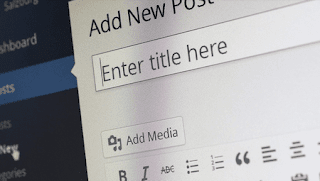 WordPress post editor