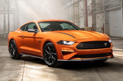 Ford Mustang EcoBoost with 2.3L High Performance Package (2020) Front Side