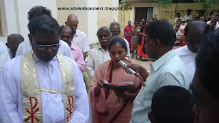 adaikala puram church cunstruction start date