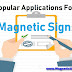 Popular Applications For Magnetic Signs in the Philippines