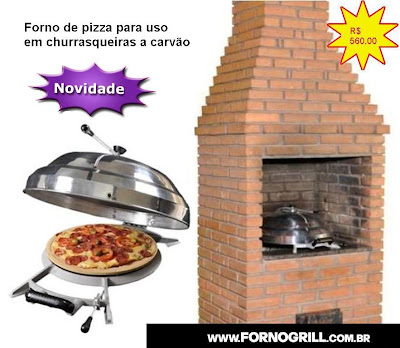 forno para pizza, forno de churrasqueira