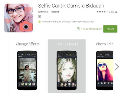 5 Aplikasi foto selfie terbaik untuk Android