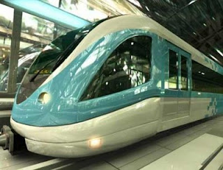 Dubai Metro Train