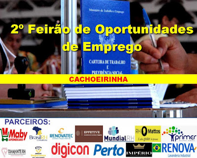 Digicom, Maby Supermercados, Perto e outras empresas participam de 2º Feirão de Empregos em Cachoeirinha