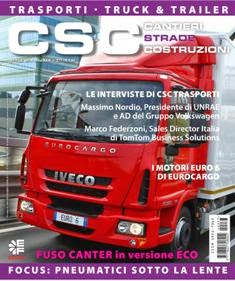 CSC Cantieri Strade Costruzioni 277 - Aprile 2014 | ISSN 1825-7062 | TRUE PDF | Mensile | Professionisti | Edilizia | Infrastrutture
Fondato nel 1983, CSC Cantieri Strade Costruzioni è il mensile specializzato nel settore dei trasporti pesanti, e medio leggeri.
CSC Cantieri Strade Costruzioni pubblica prove di van, mezzi commerciali, camion e truck, anche da cava cantiere.
È presente ai saloni nazionali ed internazionali e alle manifestazioni specializzate del settore, di cui pubblica esaurienti anticipazioni ed accurate rassegne.
In ogni numero articoli, inchieste, interviste, rassegne tecnico-economiche del comparto e rubriche dedicate ai temi: politica dei trasporti, camion, veicoli commerciali, attrezzature, macchine, strade, informatica.