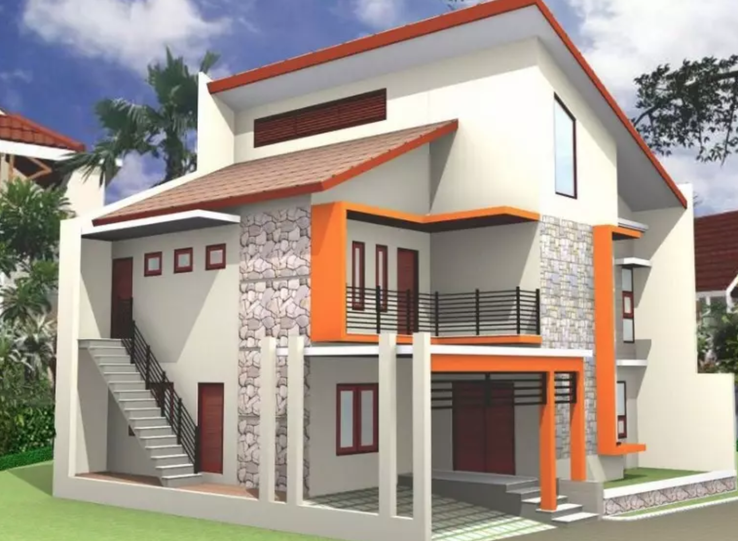 Model Gambar Atap Rumah Minimalis Sederhana Terlihat Mewah Dan Minimalis