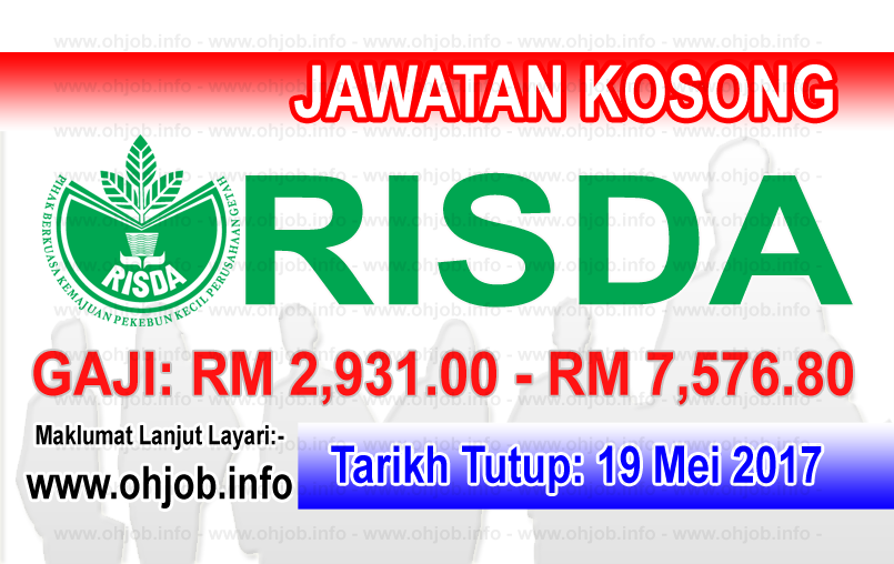 Jawatan Kosong Terkini RISDA (19 Mei 2017) - JAWATAN ...