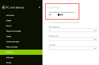 Cara Mematikan Autorun / Autoplay Windows 8.1 