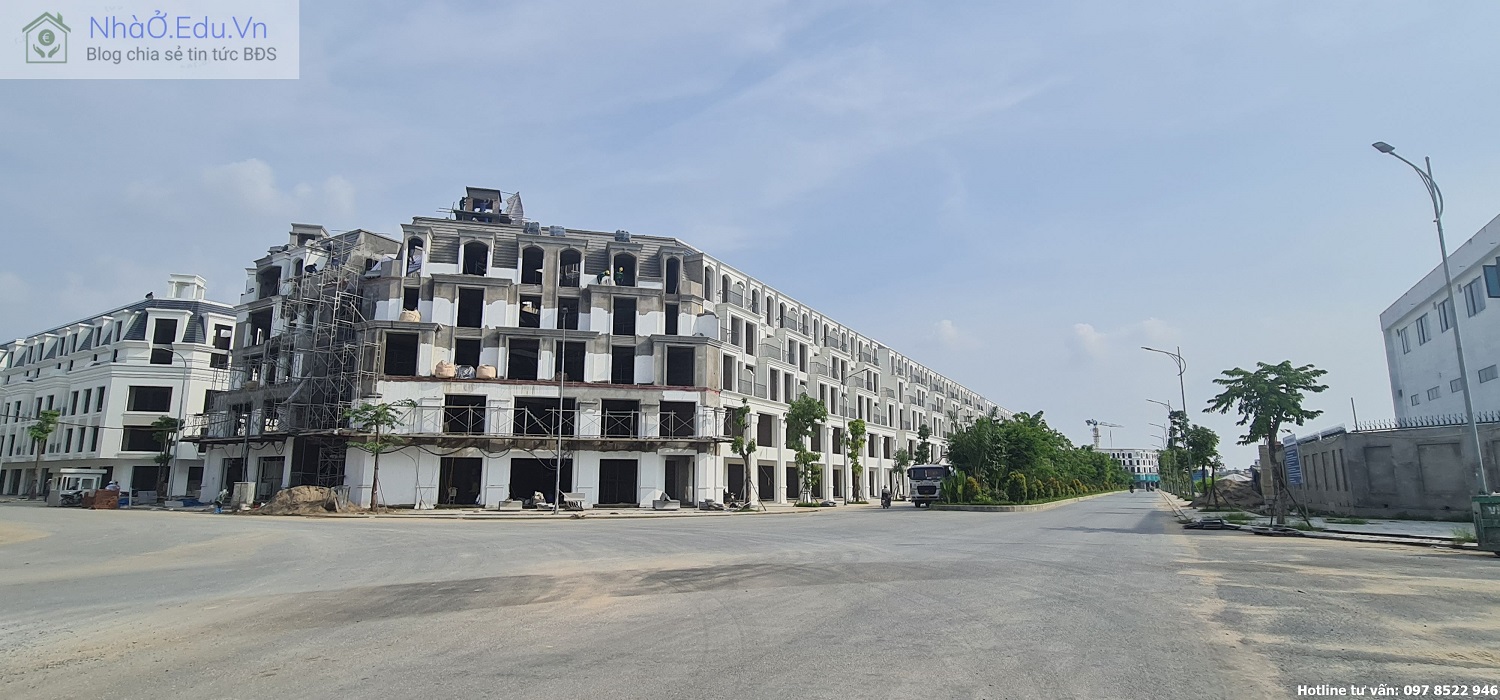 Shophouse phong cách Anh Quốc trục đường 30 m