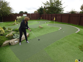 Mini Golf course at Liverpool Golf Centre