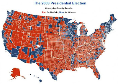 Election Usa Map 2008