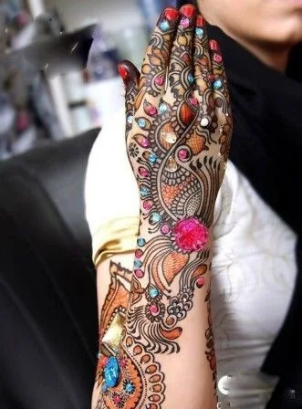 mehndi design bridal full hand