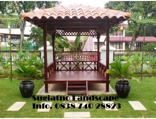  jasa tukang saung, saung murah, model saung gazebo, biaya bikin saung