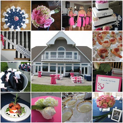 Preppy Nautical Wedding Guilford Yacht Club CT