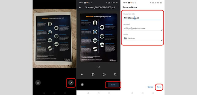 Cara Scan Dokumen melalui HP Android