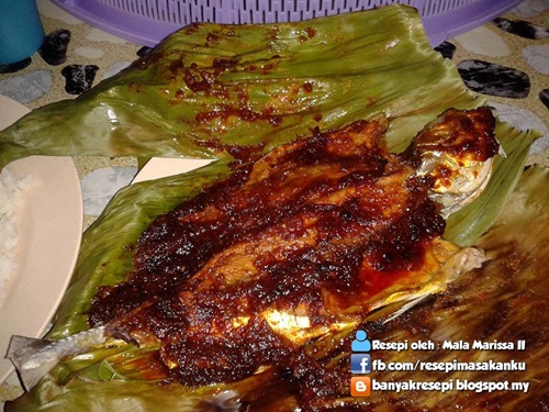 Resepi Ikan Cencaru Bakar Bersambal (SbS)  Aneka Resepi 