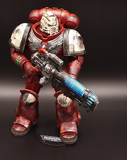 McFarland Toys Helblaster Space Marine in Blood Raven Paint Theme