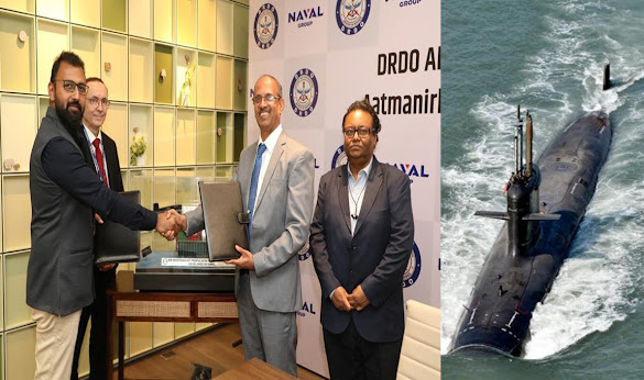 MASSIVE: Indian AIP to be fitted on 1st Scorpene Submarine; Agreement signed between DRDO's Lab and French Naval Group