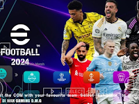 eFootball PES Update New Kits 2024 PPSSPP Latest Full Transfer Best Graphics HD Peter Drury Commentary