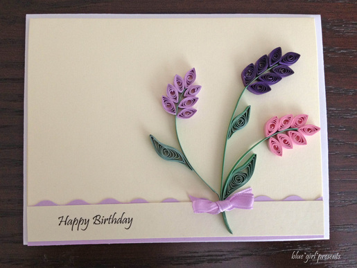 paper quilling birthday cards