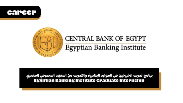 برنامج تدريب الخريجين فى الموارد البشرية والتدريب من المعهد المصرفي المصري - Egyptian Banking Institute Graduate Internship