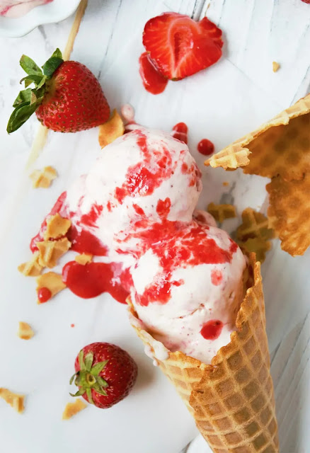 Strawberry Ice Cream