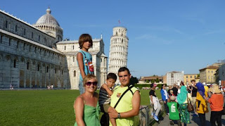 La Torre de Pisa.