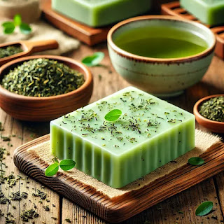Receita de Sabonete Natural com Chá Verde: Antioxidante e Rejuvenescedor