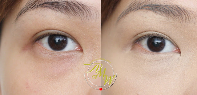 before and after photo of CLIO Kill Cover Pro Artist Liquid Concealer Review by Nikki Tiu of askmewhats.com