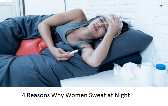 4 Reasons Why Women Sweat at Night 4 Reasons Why Women Sweat at Night