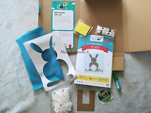 || Kit Créatif ToucanBox : Et si on créait... un lapin + votre premier kit gratuit ! (Présentation & Avis)