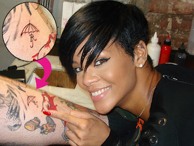 Rihanna Tattoos