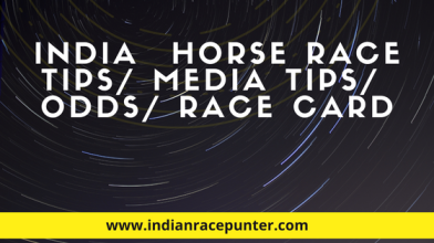 Today's India Race Tips/ Media Tips/ Odds/ Race Card