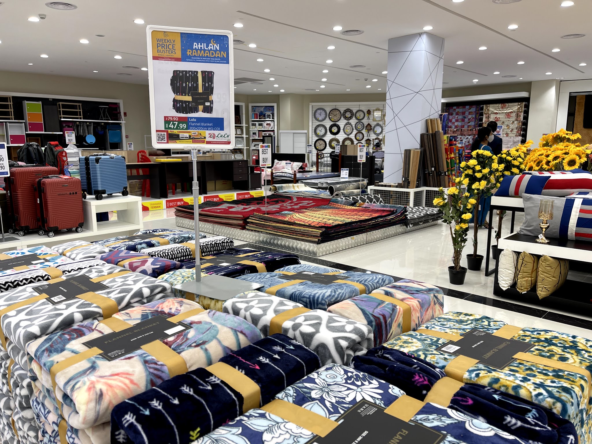 LULU HYPERMARKET & DEPARTMENT STORE KINI DI SETIA CITY MALL SETIA ALAM!