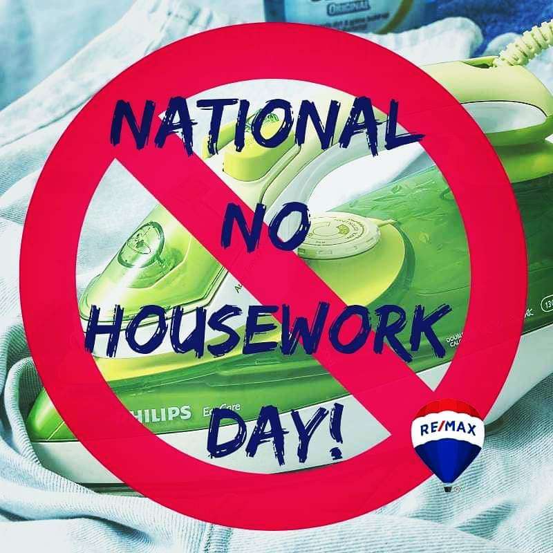 National No Housework Day Wishes Beautiful Image