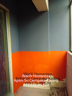 Warih-Homestay-Hampir-Siap-Cat-Balkoni