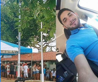    Em Pão de Açúcar, funcionário da Prefeitura de Pão de Açúcar é assassinado a tiros em restaurante