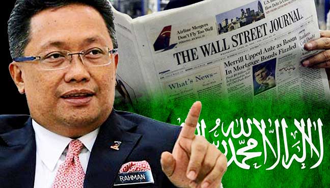 Rahman Dahlan Bidas World Street Journal Putar Belit Dakwaan Mereka @mpkotabelud