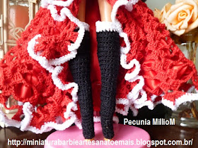 Barbie E Seu Vestido De Crochê Para Arrasar No Natal 2016 Criado Por Pecunia MillioM 4