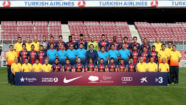 Formasi Tim Barcelona 2013