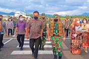 Disambut Gubernur Olly Dondokambey, Kasad Jenderal TNI Dudung, SE, MM Kunjungi Sulut Dengan Sejumlah Agenda