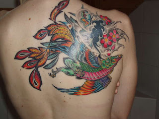 My New Japanese Phoenix Tattoo