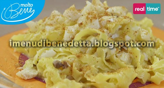 Fettuccine al Baccalà di Benedetta Parodi