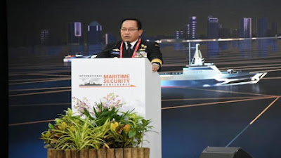 Kepala Bakamla RI Jadi Pembicara Special Seasion di IMSC 2023 Singapura