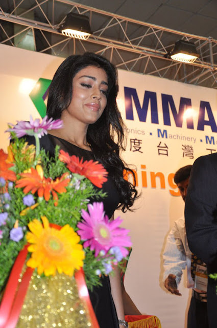 image of Shriya Saran @ EMMA Expo India 2011 Launch in Chennai!!   pictureswallpapers photo