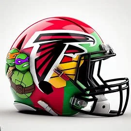 Atlanta Falcons Concept Football Helmets
